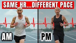 Morning vs Afternoon Zone 2: Why is pace different at the same HR?