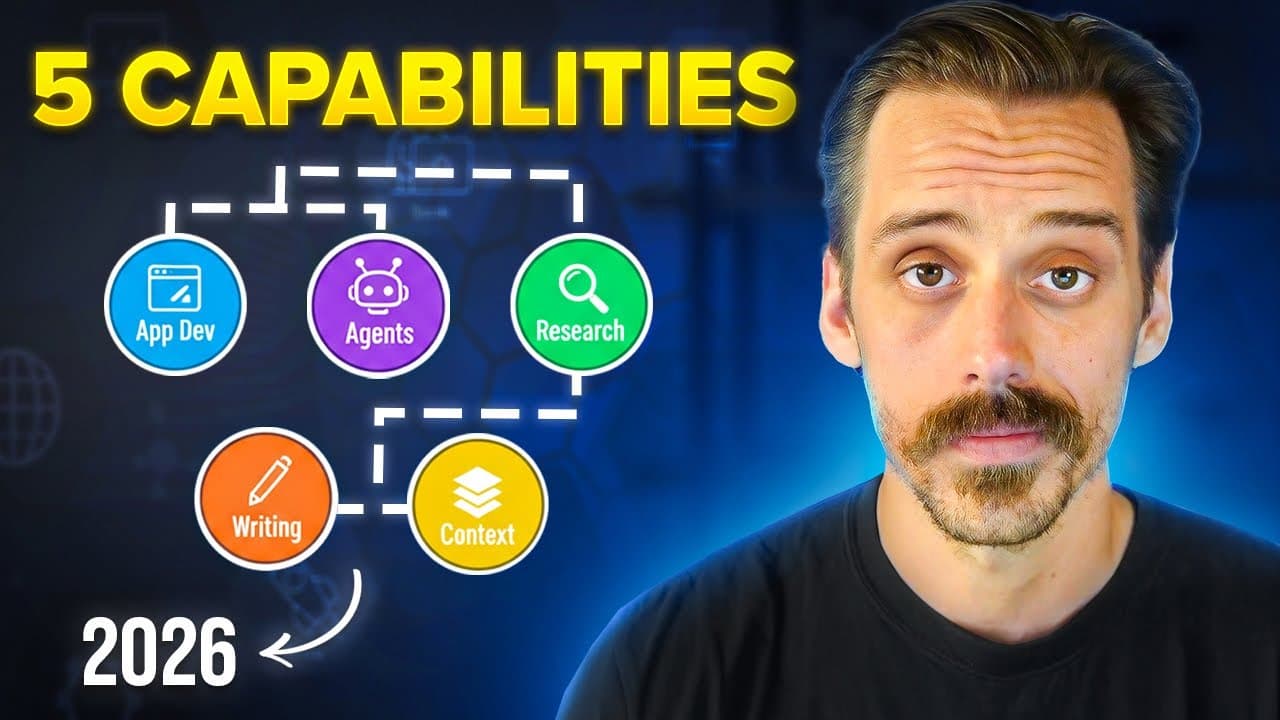 If I Wanted To Build A Real AI Business In 2026, I'd Start With These Skills